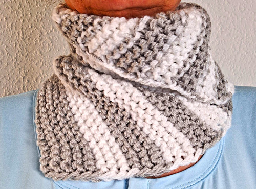 Unisex strick schlauchschal - strick-schlauchschal, /